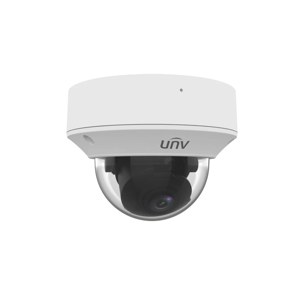 Cámara Domo IP 2MP VF 2.8-12mm LightHunter IR40m Audio IP67 IK10 PoE IPC3232SB-AHDZK-PI-I0 Uniview
